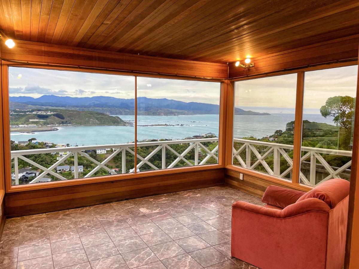 No Party Allowed,Sea View 5 Bedroom House Wellington Extérieur photo